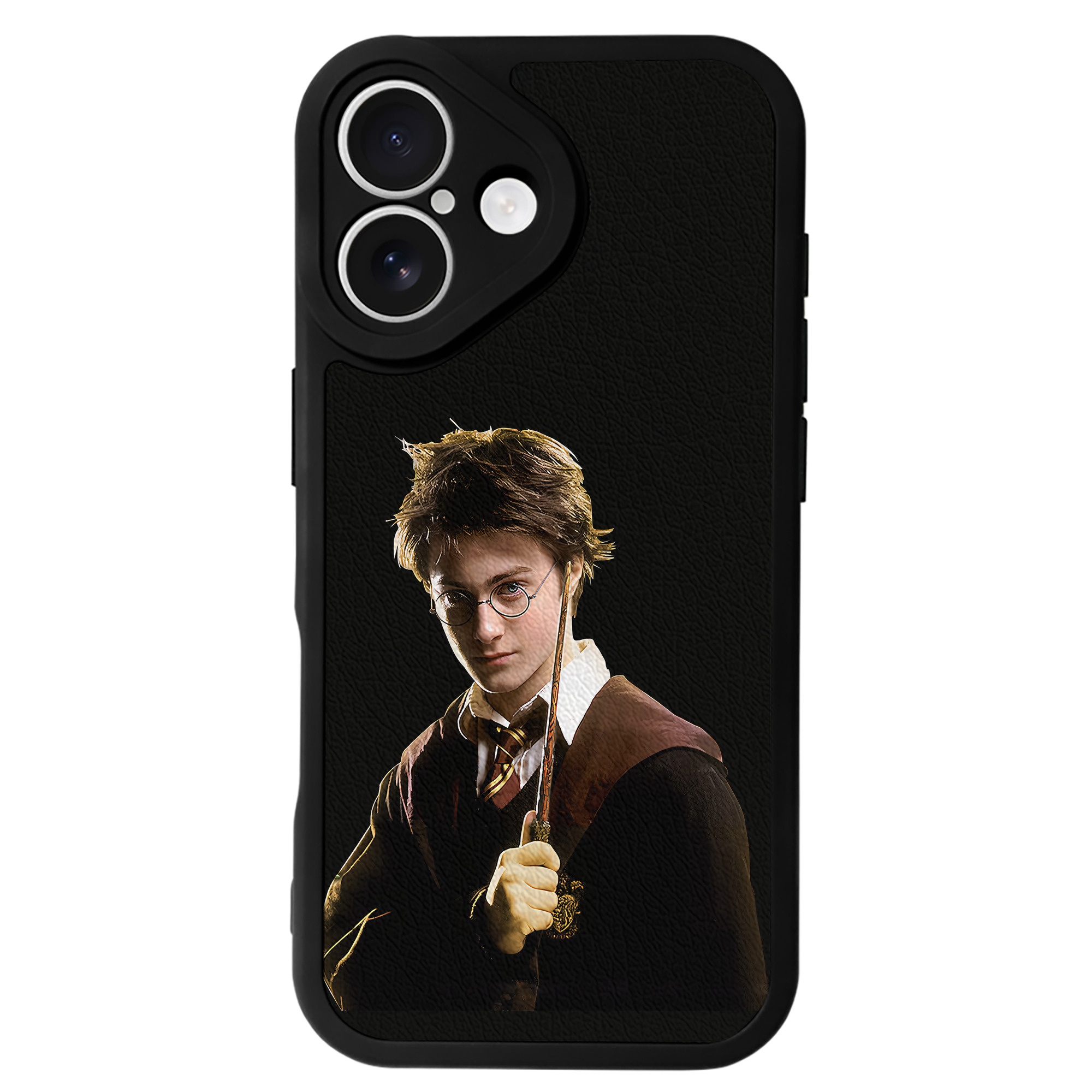 （画像用） Harry Potter ハリー・ポッターシリーズ 【iPhone 16シリーズ対応】シリコンスマホケース（レザー調） 材質：シリコン